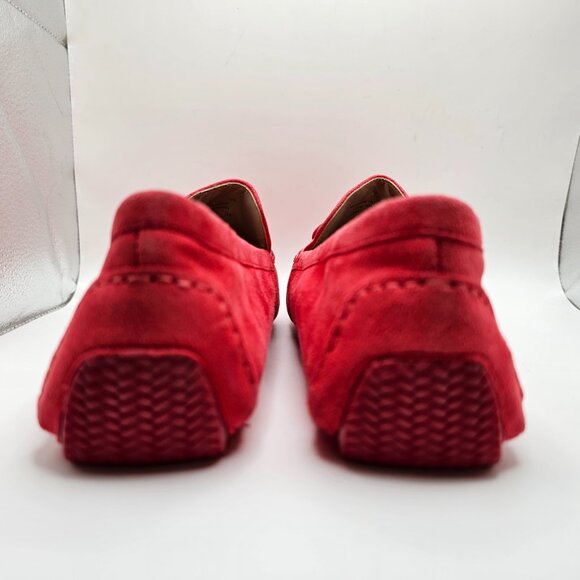 NIB Women's Cole‎ Haan Tully Driver Loafers Geranium Suede Size 10B - Picture 7 of 9